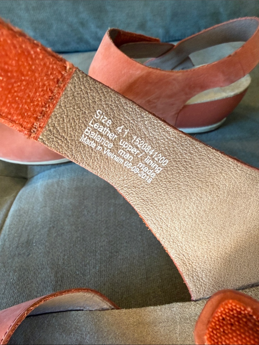 Dansko Coral Open-Toe Slingback Leather Wedge Sandals - Picture 7 of 11